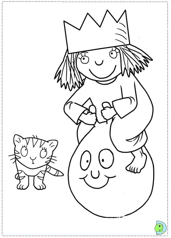 Little Princess 23 Cool Coloring Page
