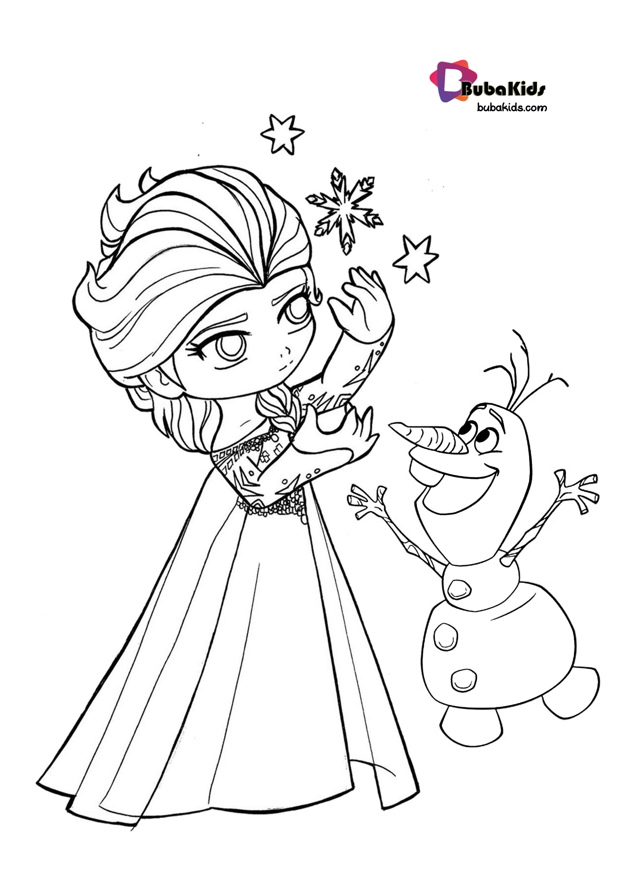 Cool Little Princess 5 Coloring Page