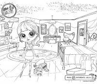 Littlest Pet Shop And Baby Girl For Kids