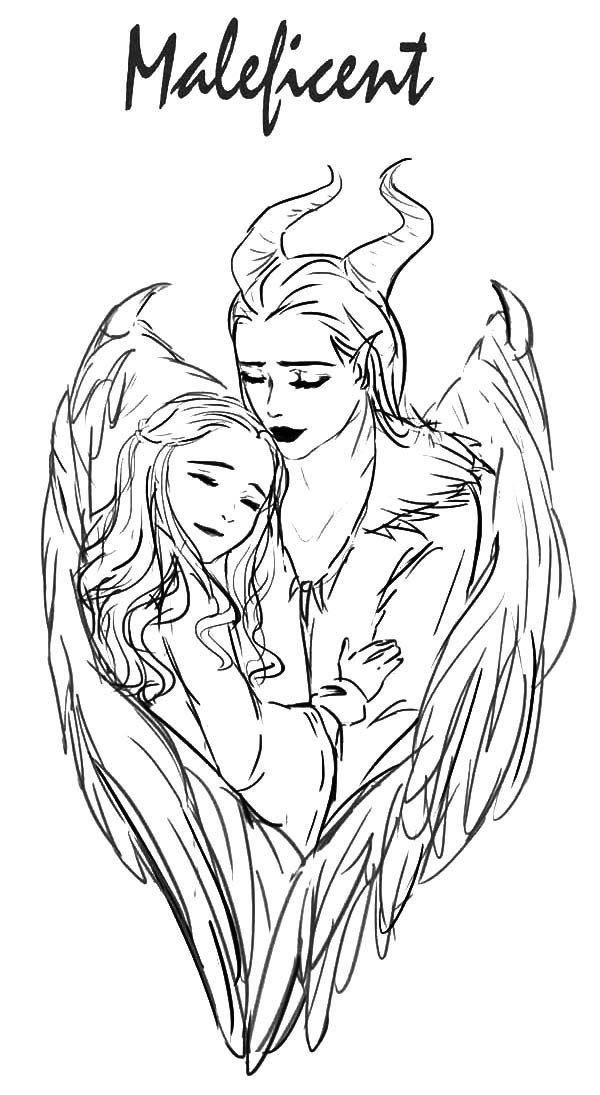 Maleficent 28 Cool Coloring Page