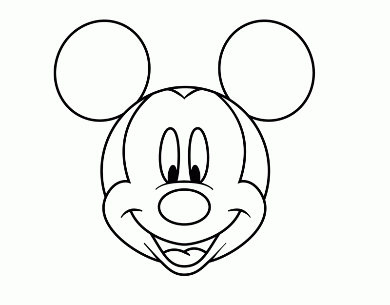 Mickey Mouse 14 Cool Coloring Page