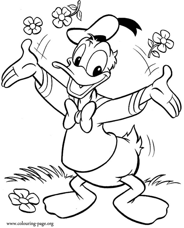 Mickey Mouse 18 Cool Coloring Page