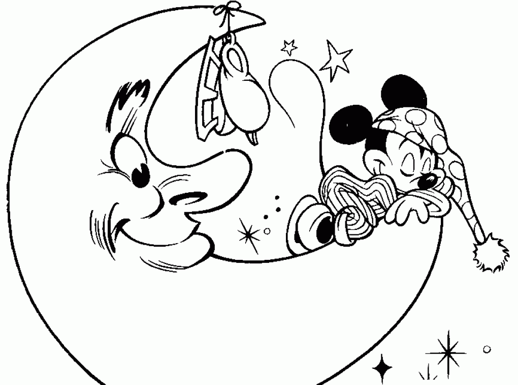 Mickey Mouse 23 Cool Coloring Page