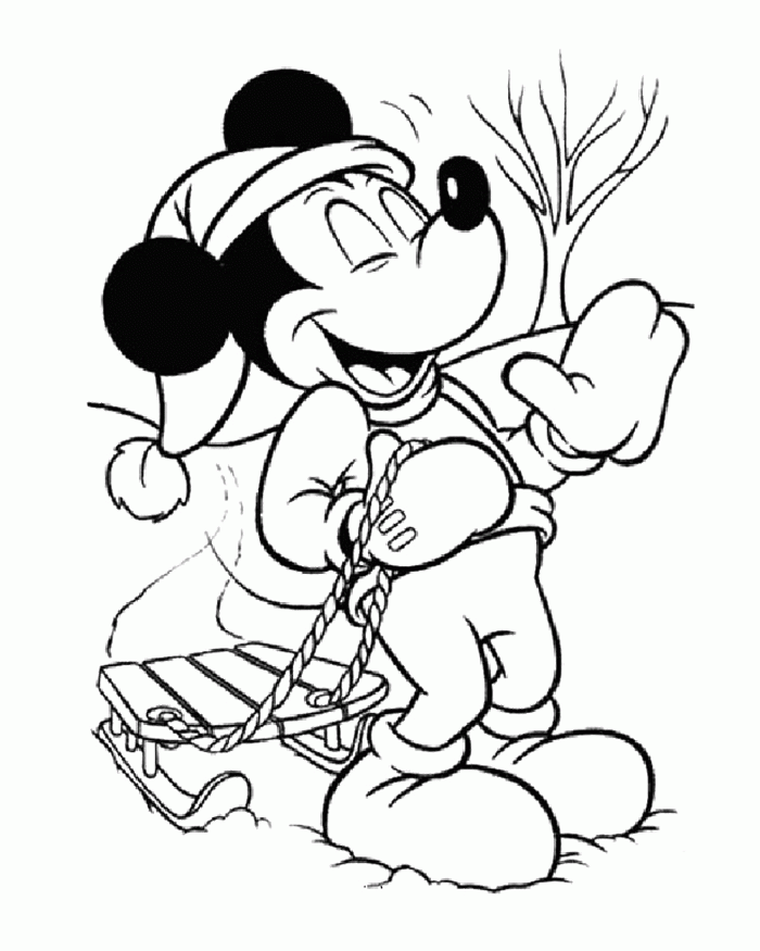 Mickey Mouse 25 Cool Coloring Page