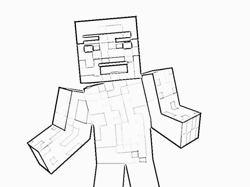 Minecraft 26 For Kids Coloring Page