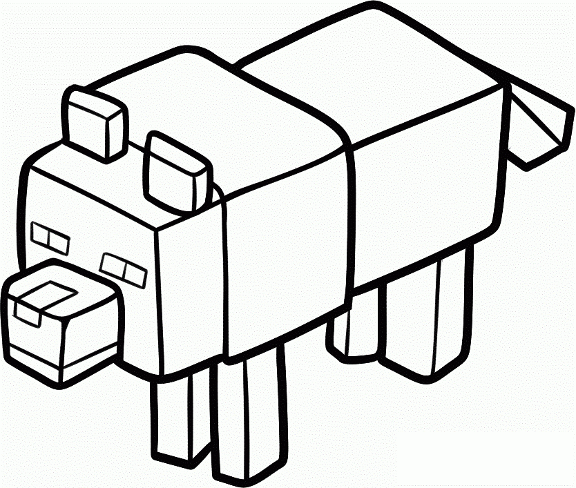 Minecraft 42 For Kids Coloring Page