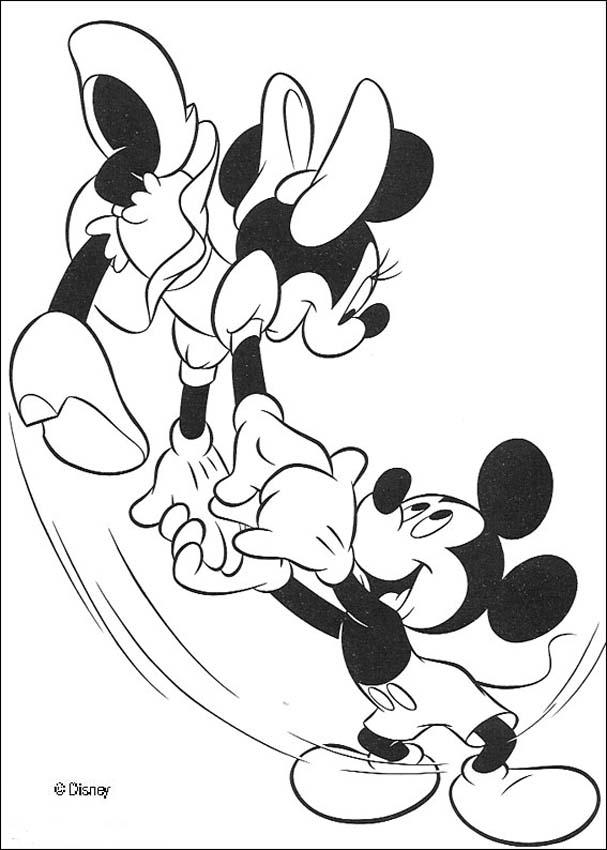 Minnie Mouse 10 For Kids Coloring Page