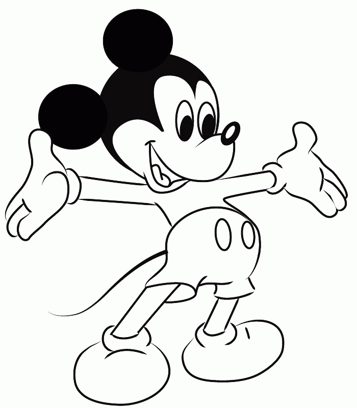 Minnie Mouse 11 Cool Coloring Page