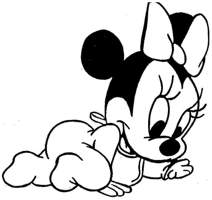 Minnie Mouse 27 Cool Coloring Page