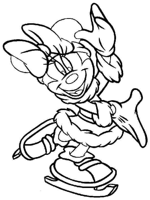 Minnie Mouse 31 Cool Coloring Page