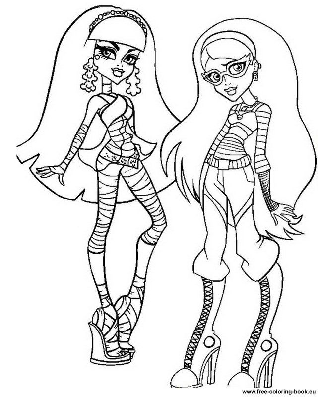 Monster High 26 Cool Coloring Page