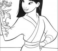 Mulan Princess 32 For Kids