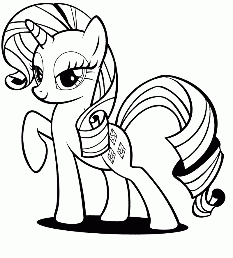 My Little Pony 11 Cool Coloring Page