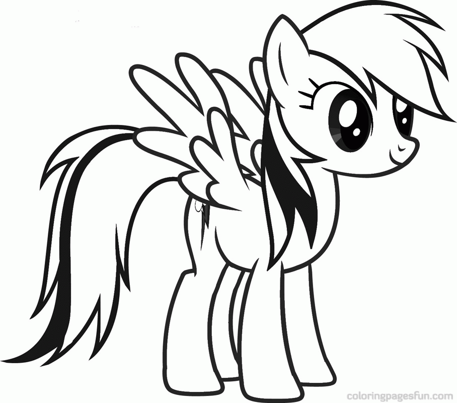 Cool My Little Pony 12 Coloring Page