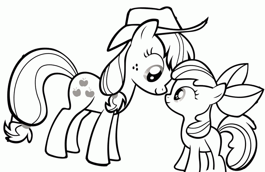 My Little Pony 13 Cool Coloring Page