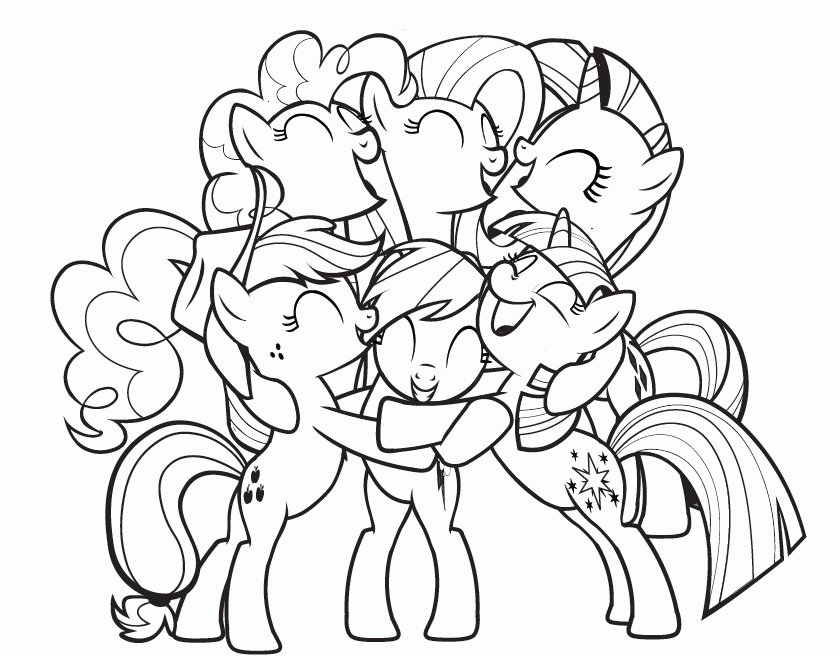 My Little Pony 15 Cool Coloring Page