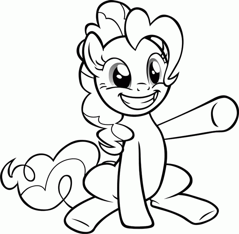 My Little Pony 18 For Kids For Kids Coloring Page