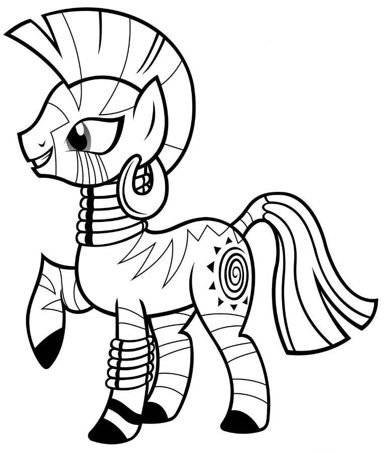 My Little Pony 19 Cool Cool Coloring Page