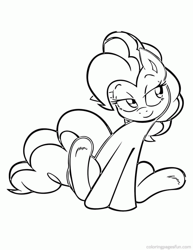 My Little Pony 21 Cool Cool Coloring Page