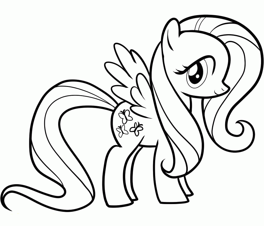 My Little Pony 22 For Kids For Kids Coloring Page