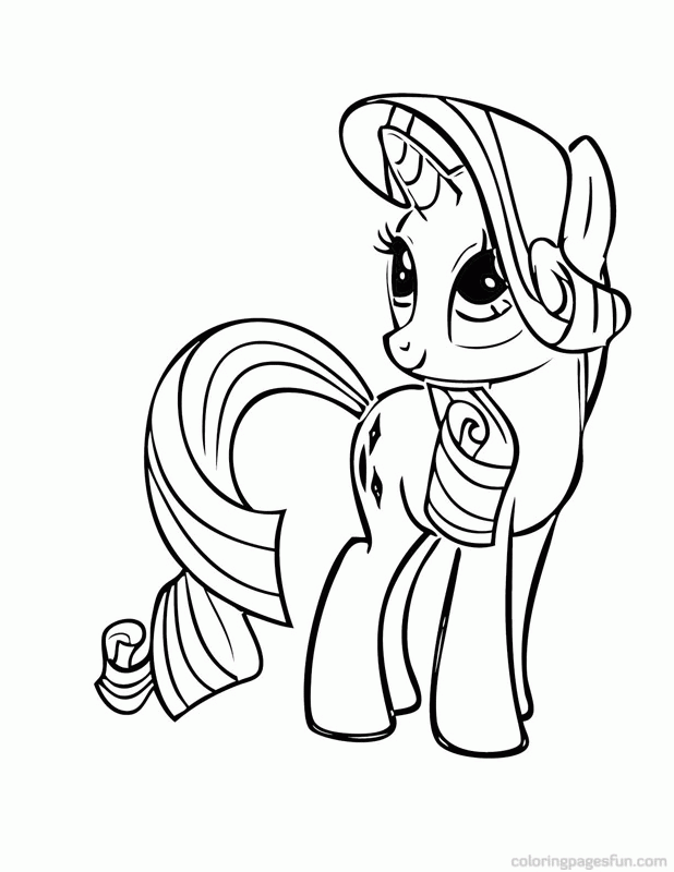 My Little Pony 27 Cool Cool Coloring Page