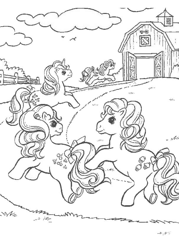 Cool Cool My Little Pony 36 Coloring Page