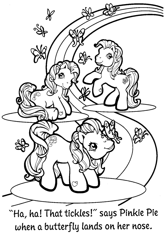 My Little Pony 38 For Kids For Kids Coloring Page