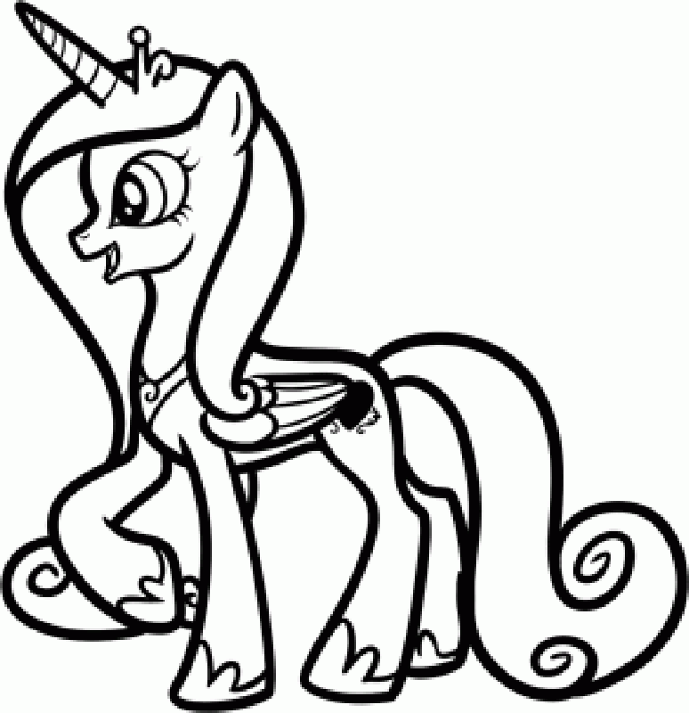 My Little Pony 39 Cool Cool Coloring Page