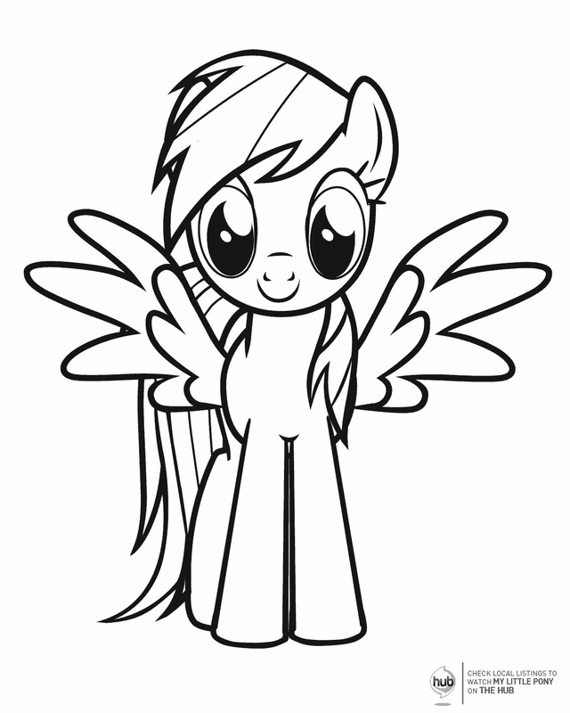 Cool Cool My Little Pony 40 Coloring Page