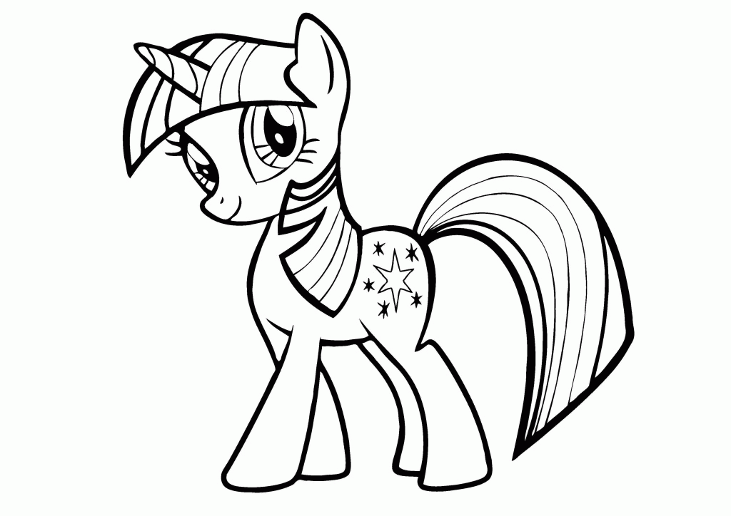My Little Pony 45 Cool Cool Coloring Page