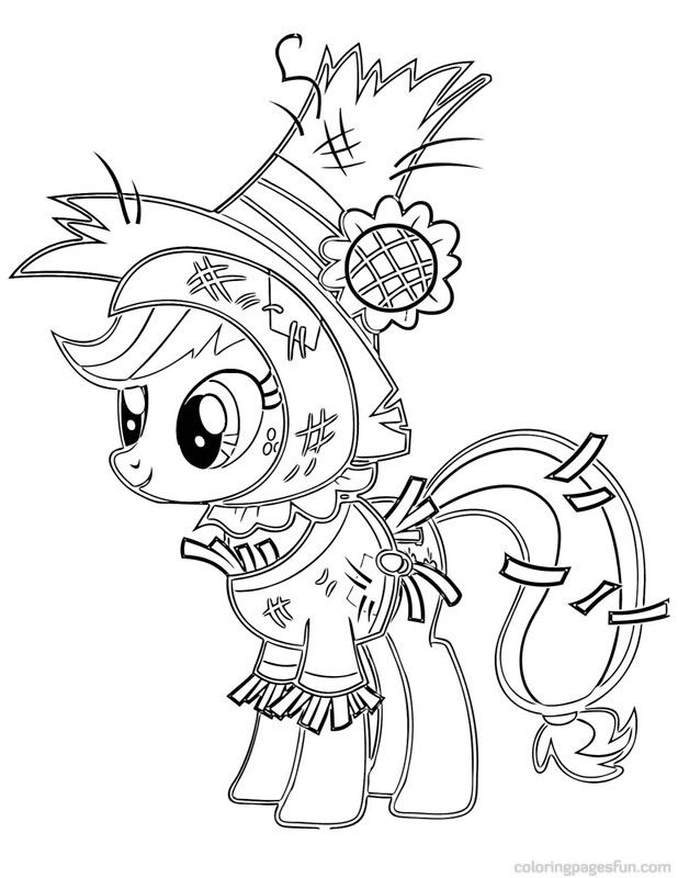 My Little Pony 47 Cool Cool Coloring Page