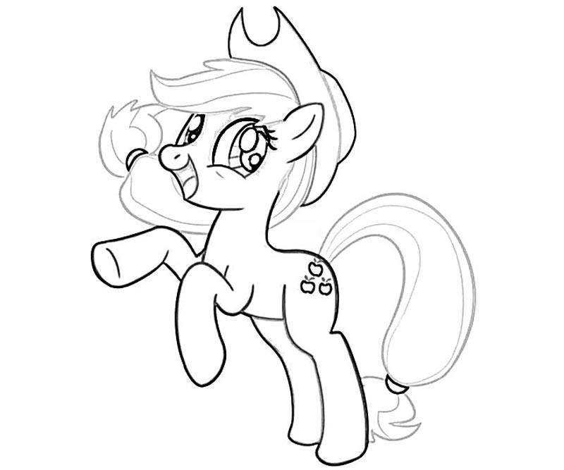 Cool Cool My Little Pony 48 Coloring Page