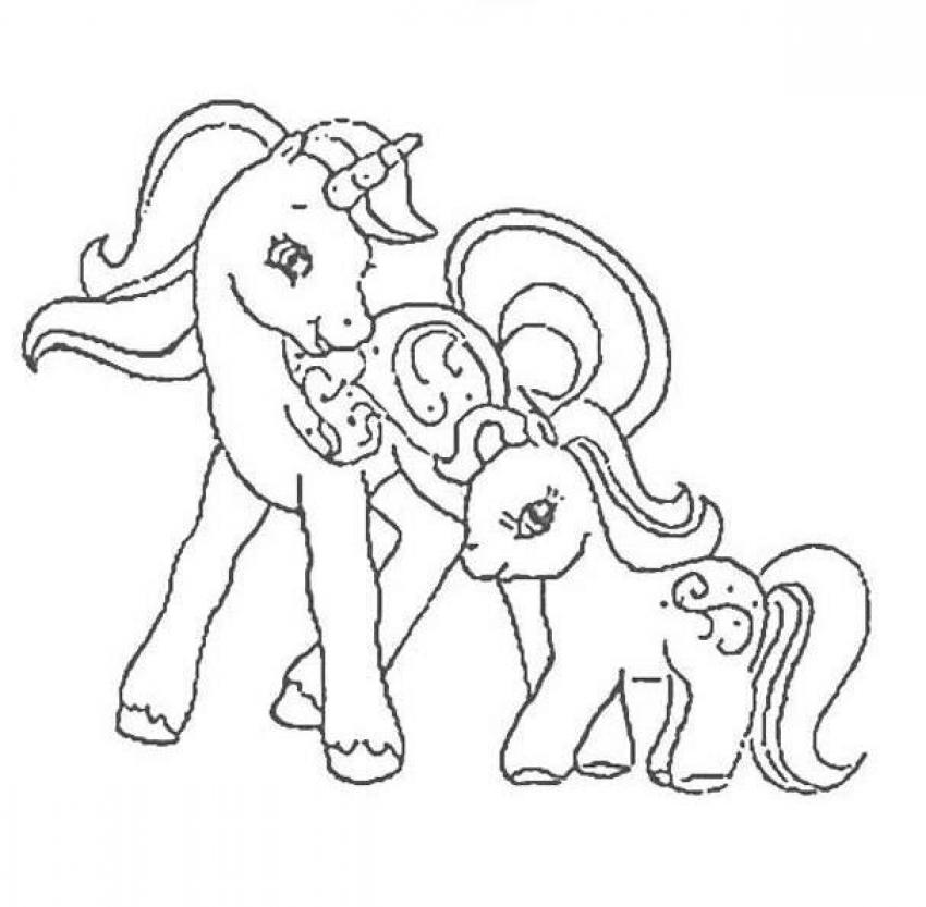 My Little Pony 5 Cool Coloring Page