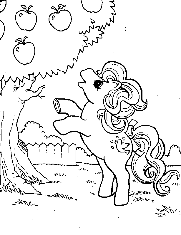 My Little Pony 7 Cool Coloring Page