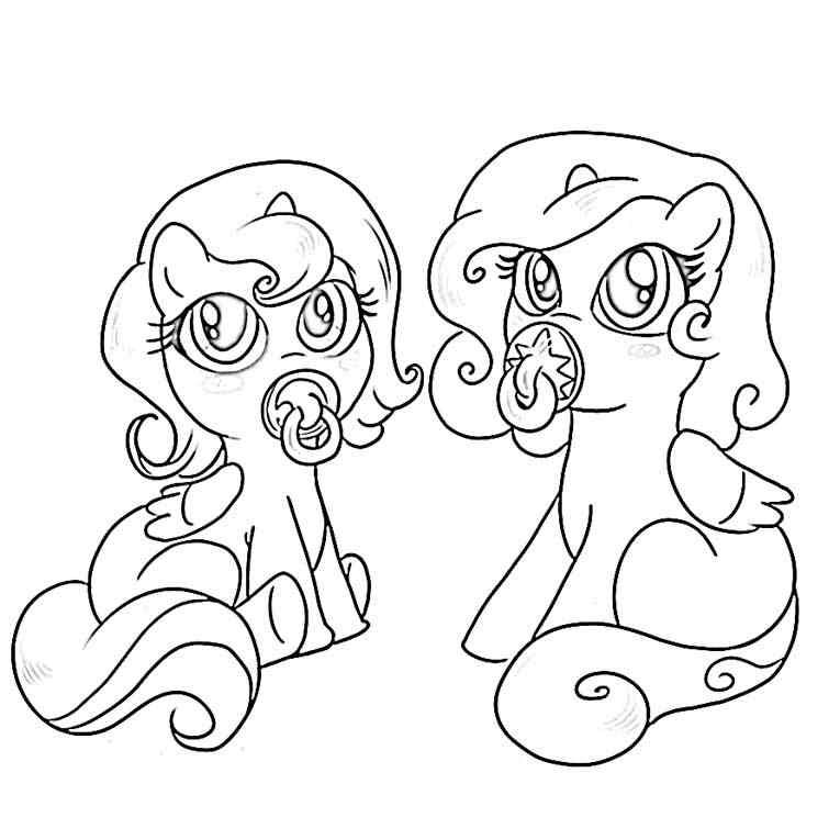 My Little Pony 9 Cool Coloring Page