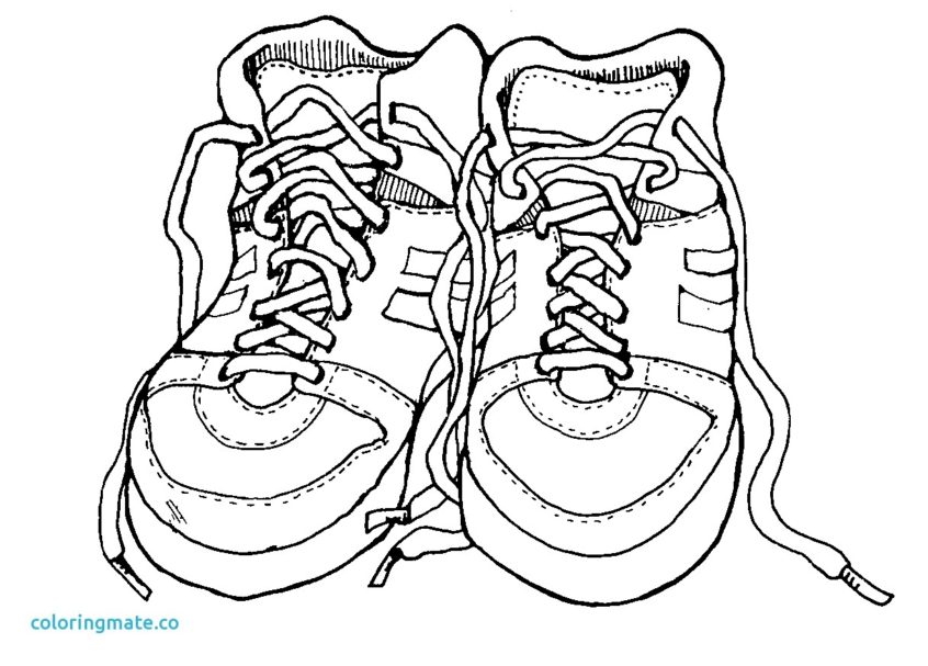 Cool Nike Shoes 25 Coloring Page