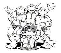 Ninja Turtle 16 For Kids