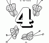 Cool Number Coloring Page 20