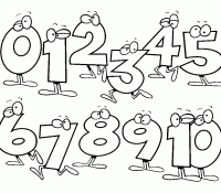 Cool Number Coloring Page 32
