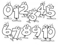 Number Coloring Page 35 Cool