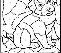 Number Coloring Page 37 Cool