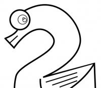 Cool Number Coloring Page 40