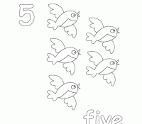 Number Coloring Page 42 For Kids
