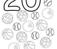 Number Coloring Page 54 For Kids