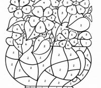 Number Coloring Page 57 Cool