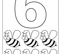 Number Coloring Page 58 For Kids