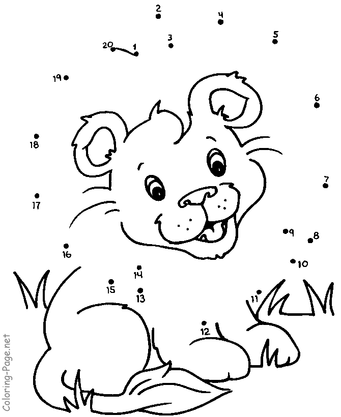 Number Coloring Page 1 Cool Coloring Page