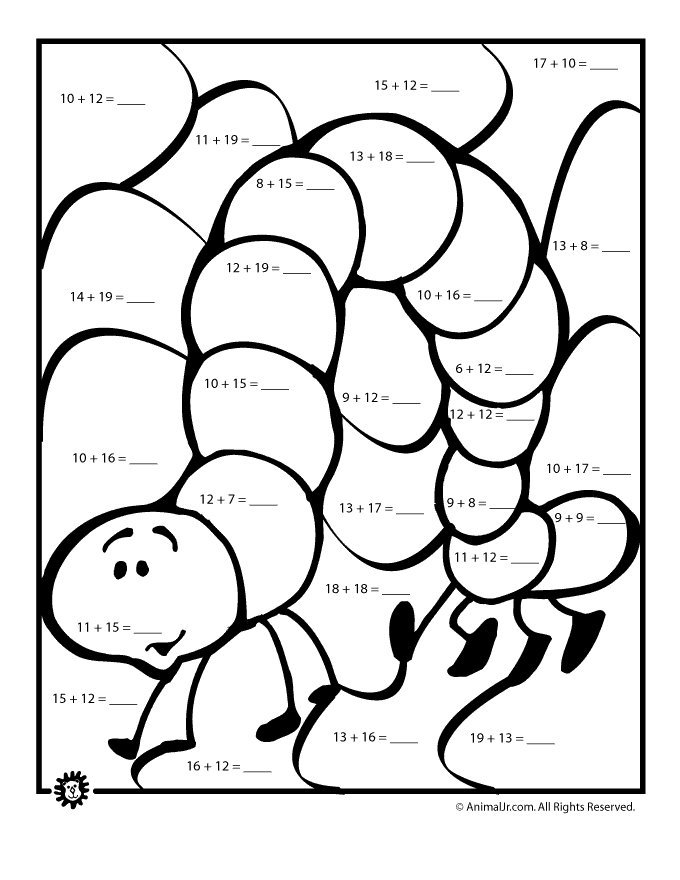 Cool Number Coloring Page 12 Coloring Page