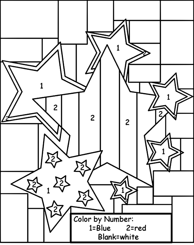 Number Coloring Page 18 For Kids Coloring Page