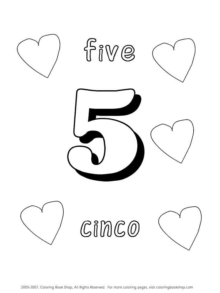 Number Coloring Page 3 Cool Coloring Page